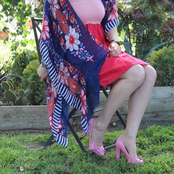 BP Nordstrom Rosa Lea pink patent peeptoe pumps - Picture 5 of 5